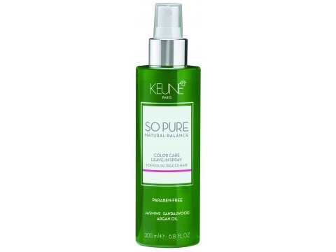 KEUNE SO PURE Spalvą saugantis nenuplaunamas kondicionierius COLOR CARE LEAVE-IN, 200 ml